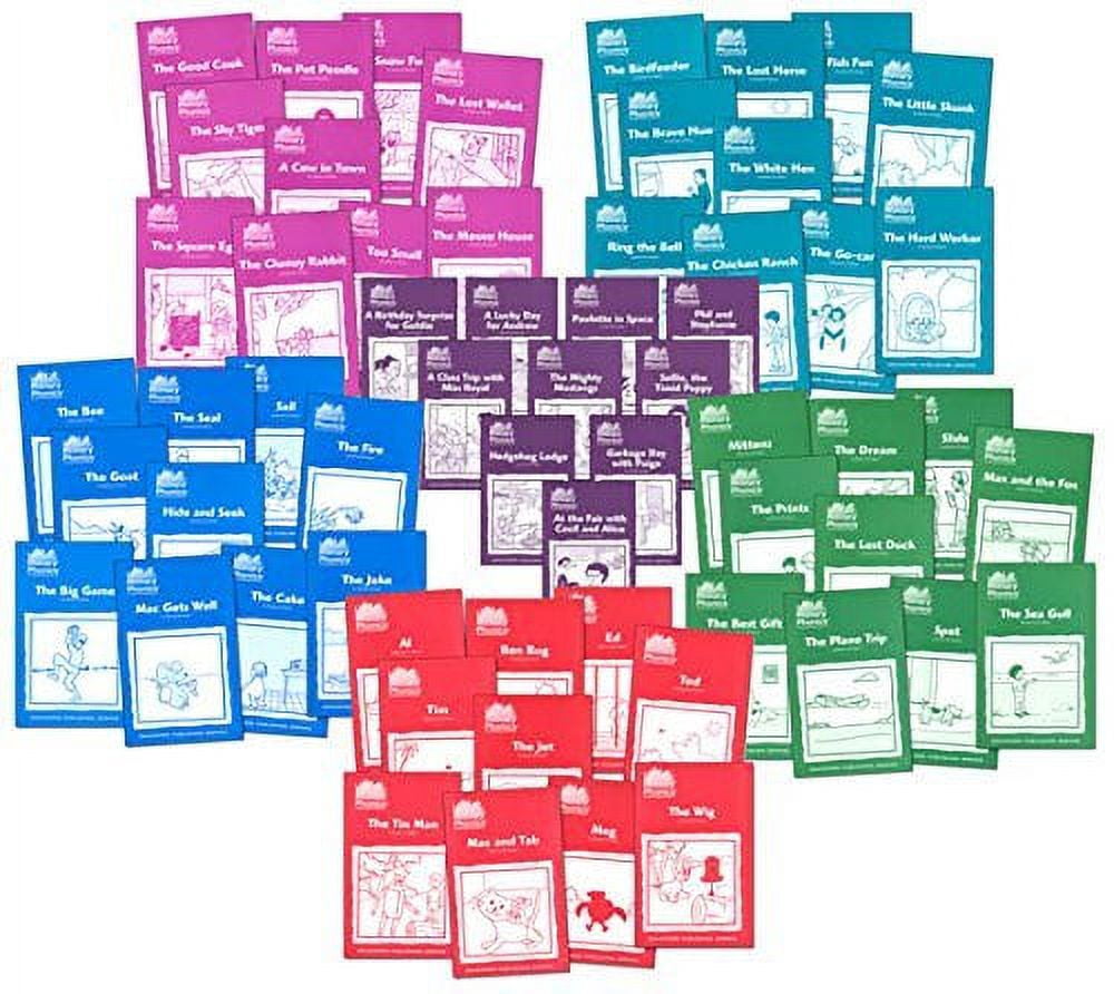 Primary Phonics Complete Storybook Package 1-6 60 Books - Walmart.com