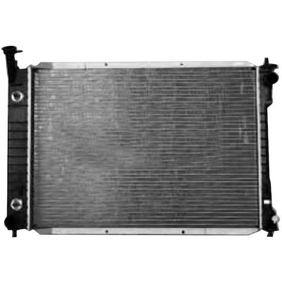 Primary Radiator - Compatible with 1999 - 2002 Nissan Quest Mini Passenger Van 3.3L V6 2000 2001