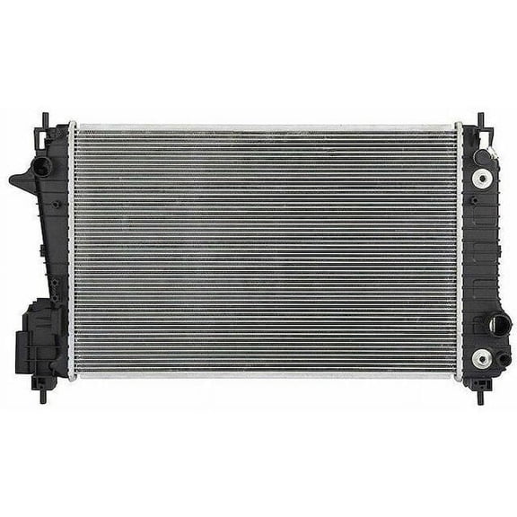Primary Radiator - Compatible with 2012 - 2019 Chevy Sonic 1.4L 4-Cylinder 2013 2014 2015 2016 2017 2018