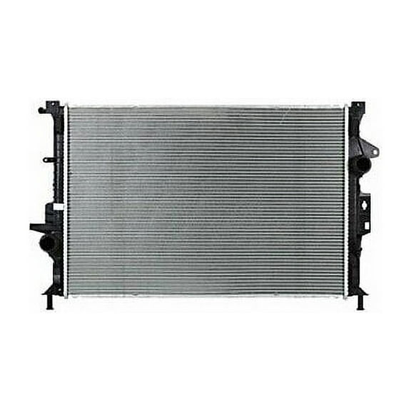 Primary Radiator - Compatible with 2014 - 2019 Ford Escape Sport Utility 2.5L 4-Cylinder 2015 2016 2017 2018
