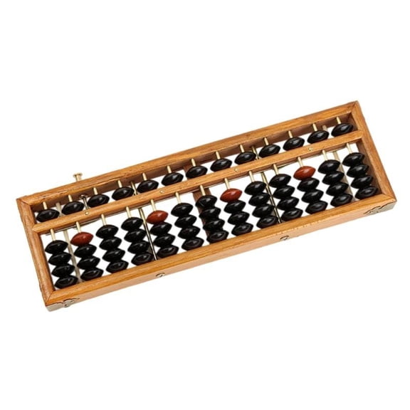 Primary School Abacus 13 Rows Wood Plastic Construction Math Teaching Instrument