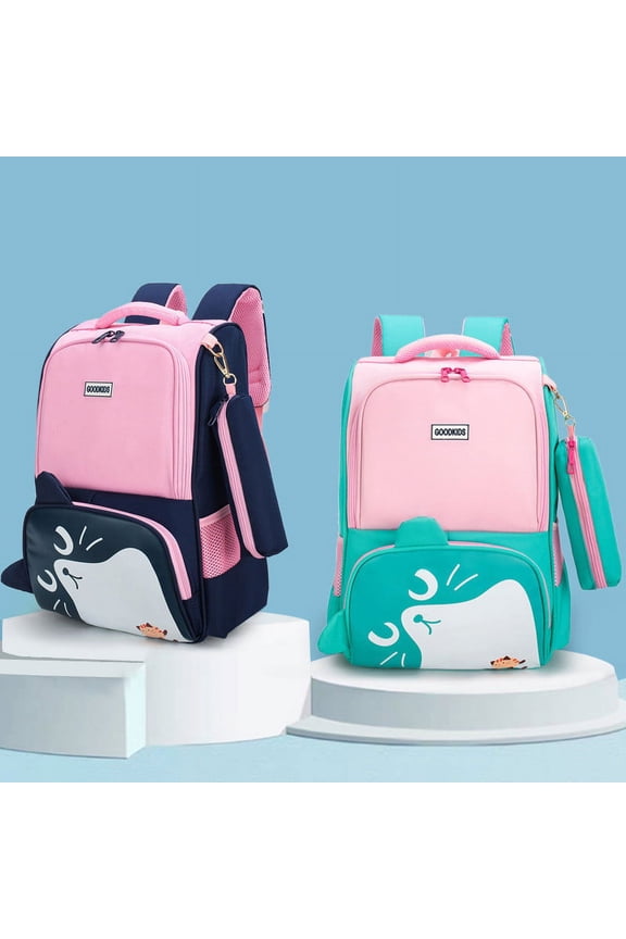 Primary School Schoolbag British College Style Large-capacity Spine Protection Backpack,Purple