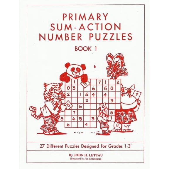 Primary Sum-Action Number Puzzles Book 1