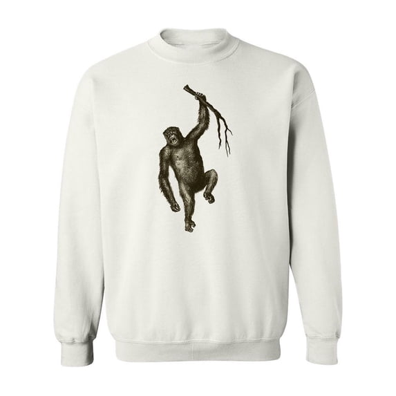 Primate Sweatshirt Men -Image by Shutterstock, Male Large