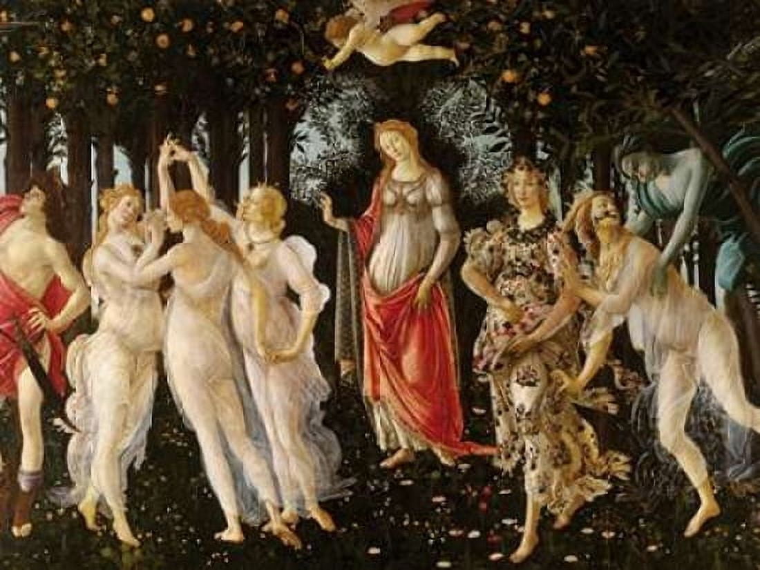 Primavera Canvas Art - Sandro Botticelli (22 x 28)