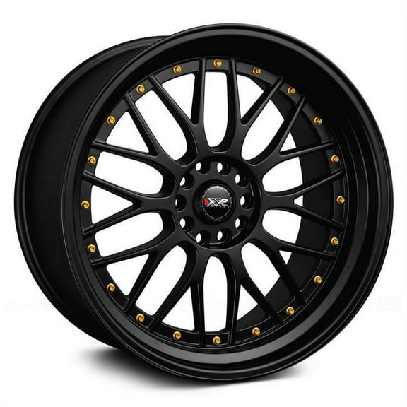 Primax 521771020 Black Wheel with Custom Rivets - 17 x 7 in., Plus 38 Offset, 5 x 100 Bolt Pattern & 73.1 mm Hub