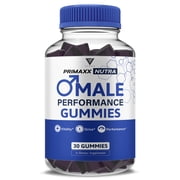 Primaxx Nutra Gummies, Primautra Maximum Performance Gummy Supplement, PrimaxNutra Premium Formula 1 Month Supply