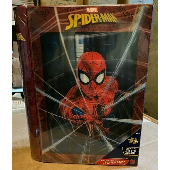 Prime 3D, Marvel Spiderman 300pc Puzzle w/Tin