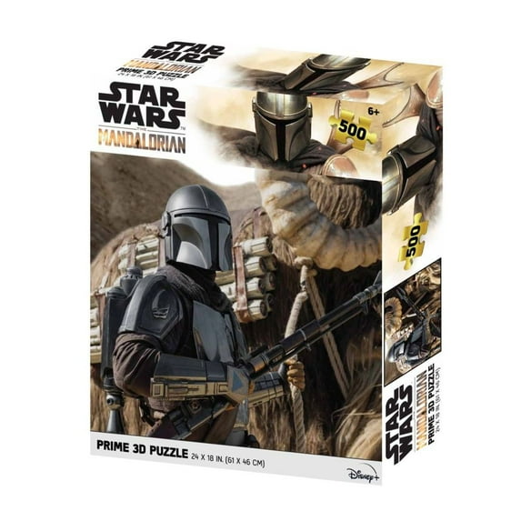 Prime 3D, Star Wars Mandalorian - 500pc Puzzle