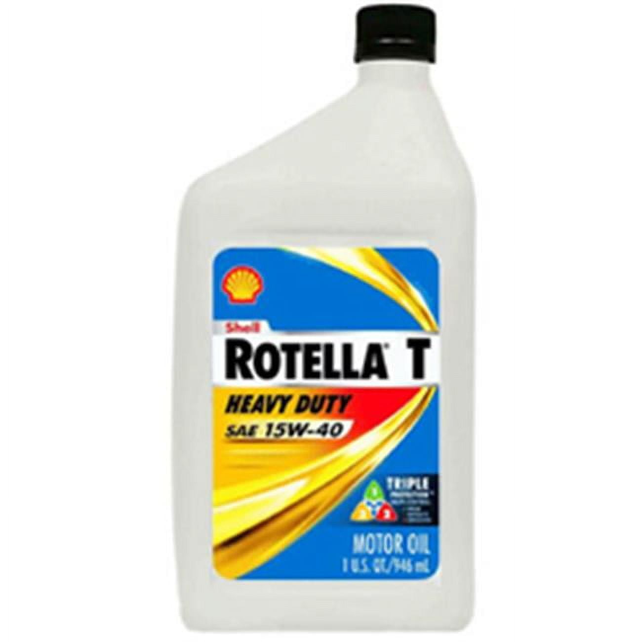 Prime Automotive ROTL1540 Rotella Mtr Oil 15W40, 1 qt. Pack of 6