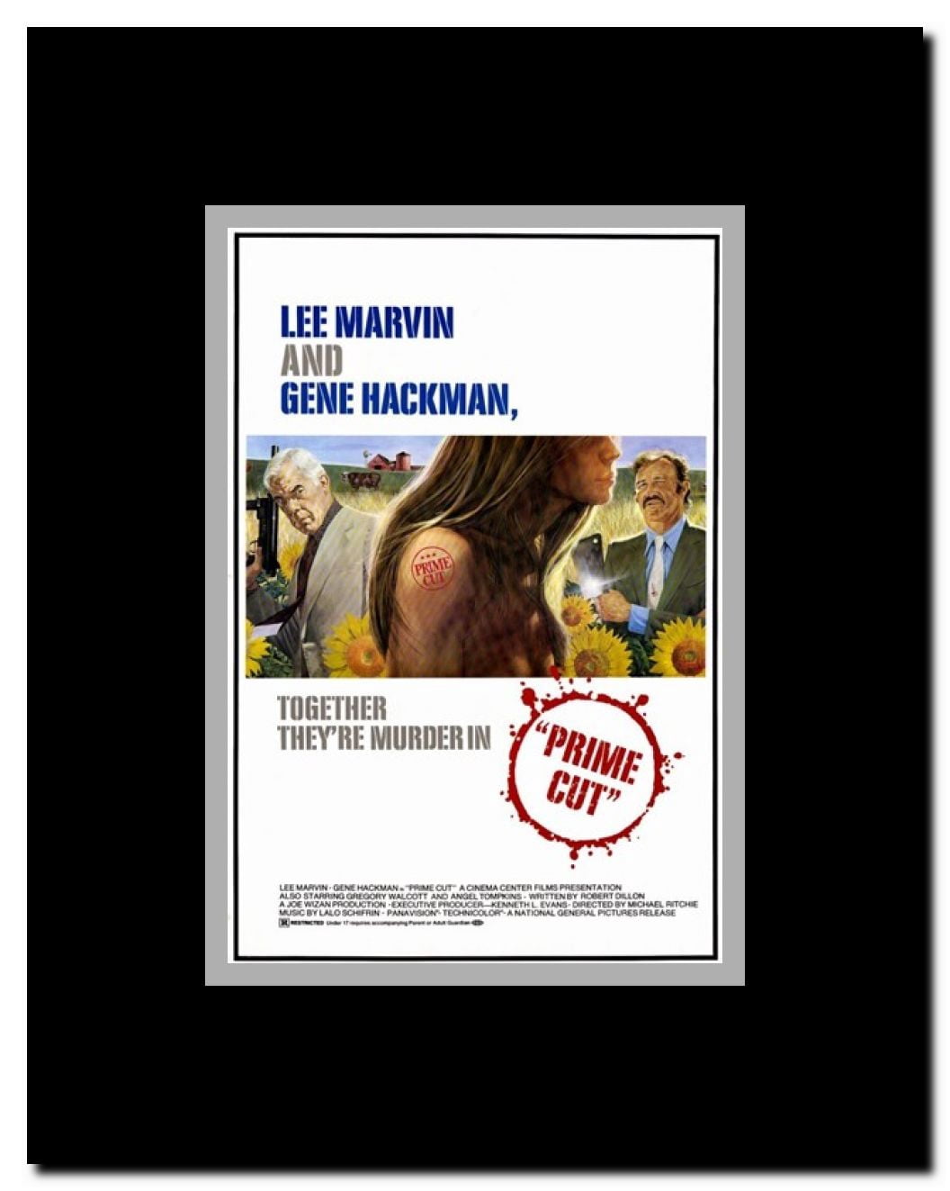 Prime Cut Framed Movie Poster
