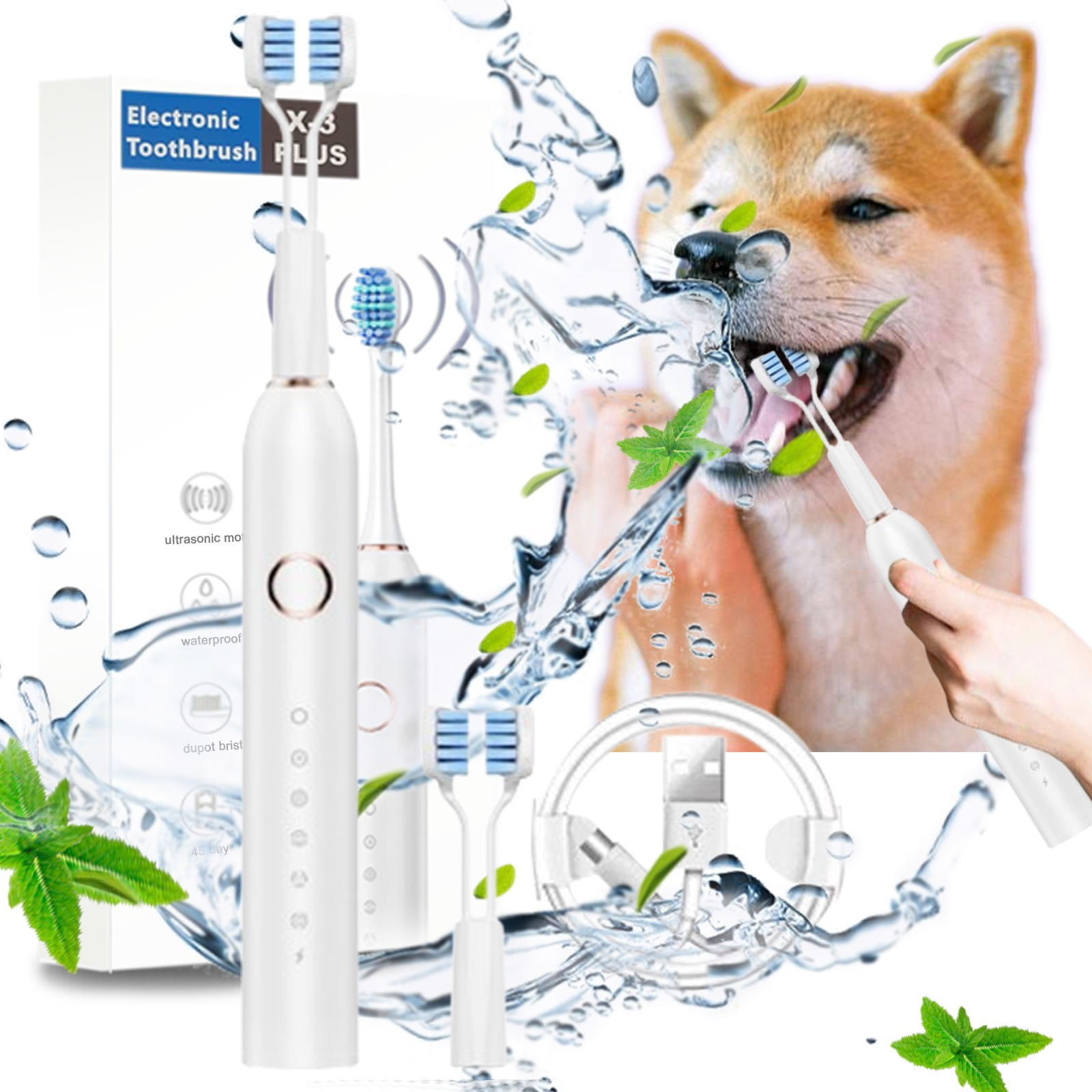 Prime Day Deals Today 2024 YFKFYTG Electric Toothbrush,Newly Upgraded
