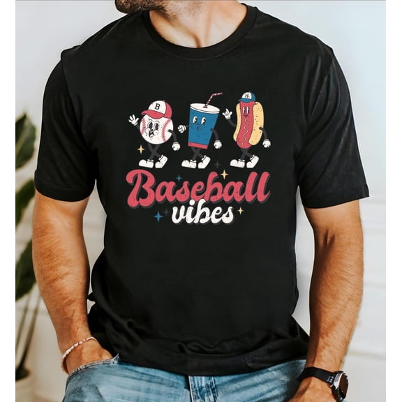 Prime Delica Baseball Vibes Tee: Retro Graphic, Gameday Shirt
