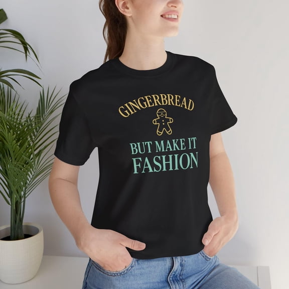 Prime Delica Gingerbread But Make It Fashion Shirt, Holiday Baking Tee, Christmas Cookie Graphic Shirt, Cute Gingerbread Humor T-Shirt