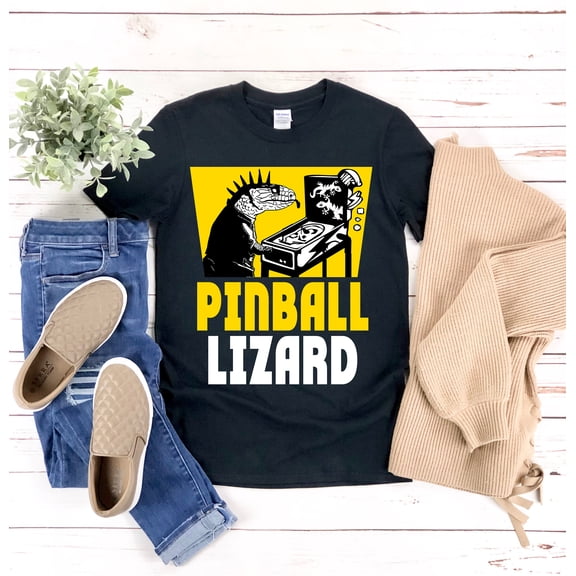 Prime Delica Pinball Lizard Shirt, Pinball Gifts, Pinball T-shirt, Pinball Arcade, Reptile, Reptile Shirt Men, Reptile Lover Gifts, Reptiles Shirts