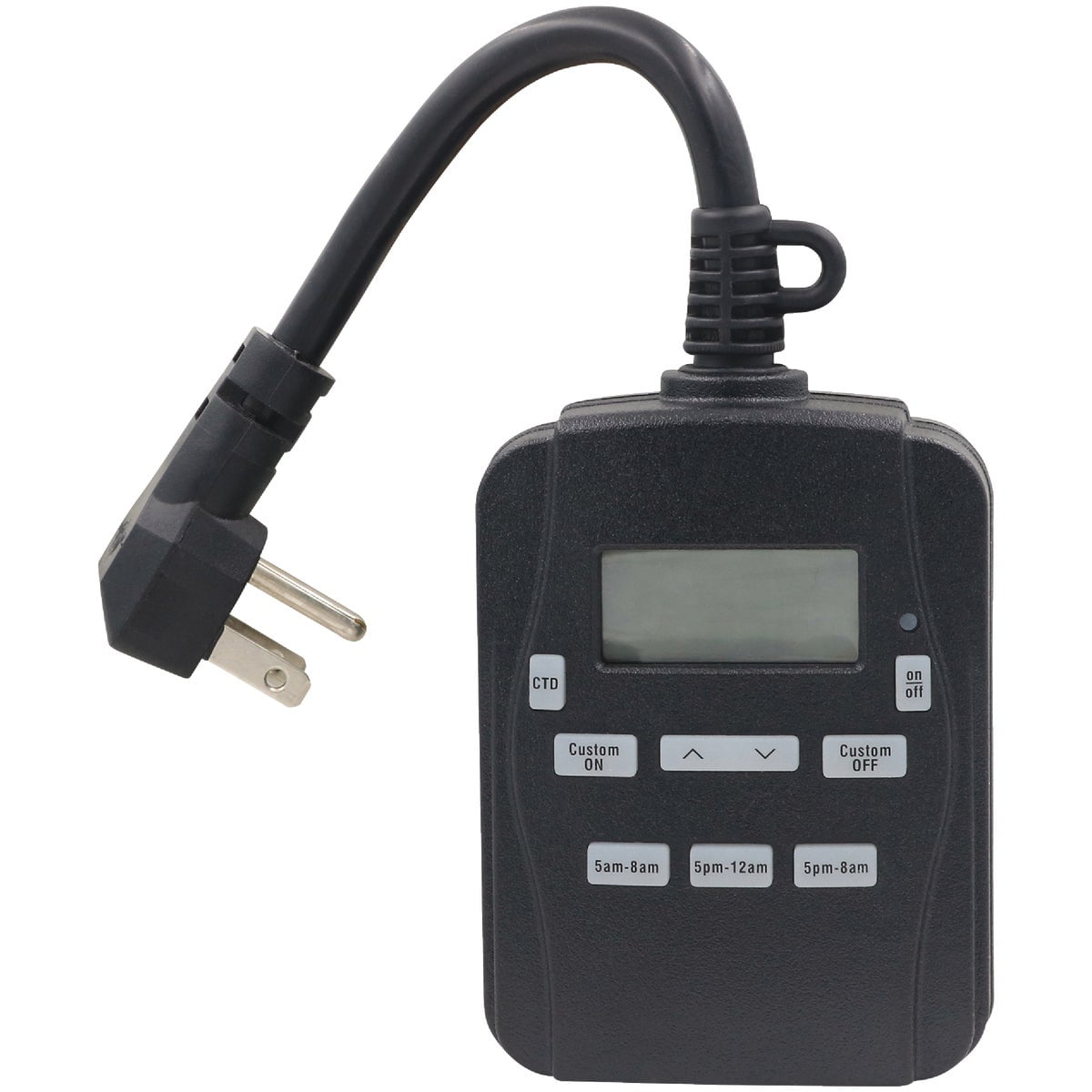 Prime, Digital Outdoor Timer, EZ-Set 2-Outlet 24-Hour, Programmable ...