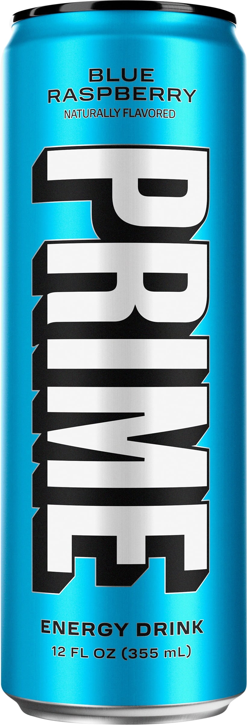 Prime Sugar Free Energy Drink, Blue Raspberry, 12 fl oz, Can, 200mg Caffeine