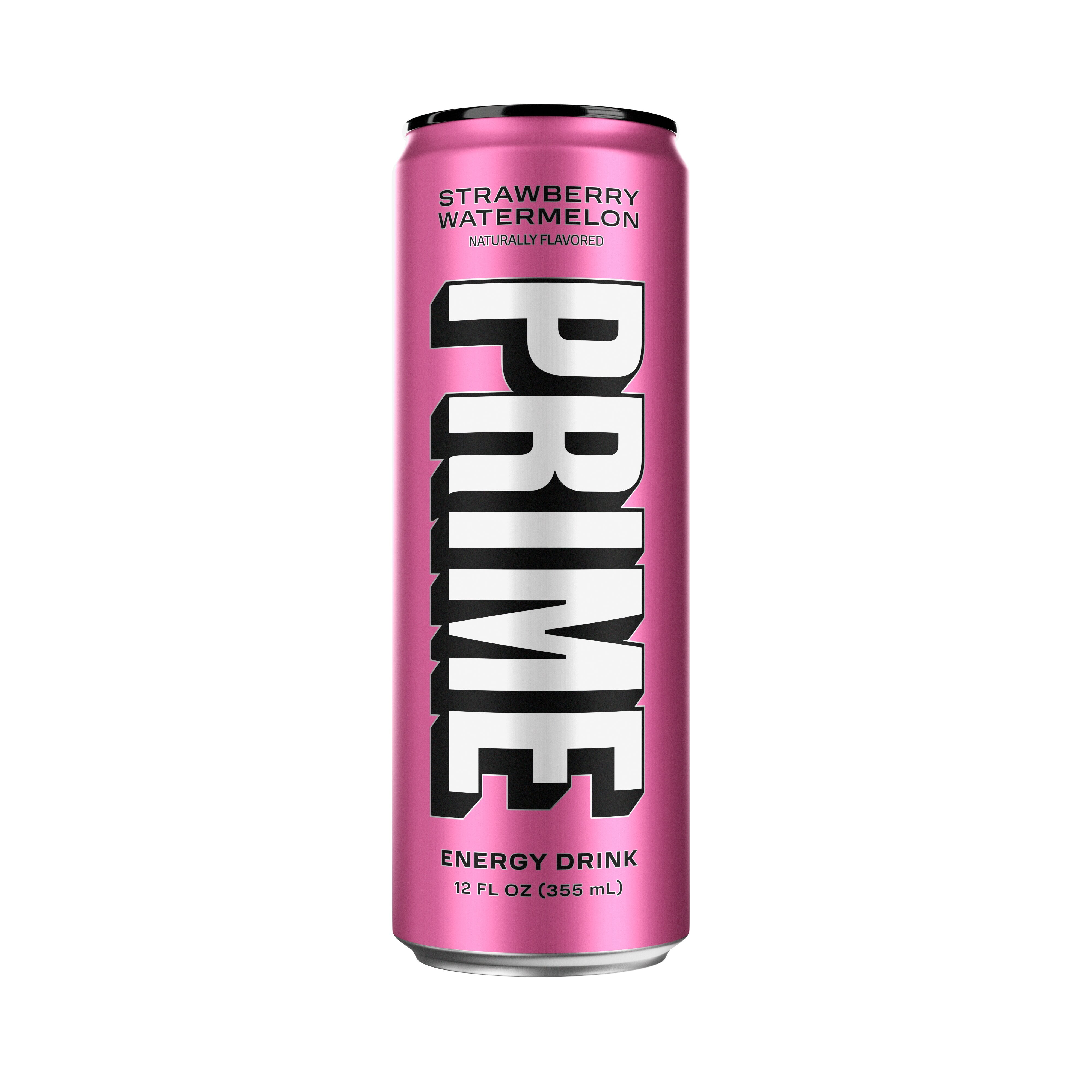 Prime Sugar Free Energy Drink, Strawberry Watermelon, 12 fl oz, Can, 200mg Caffeine