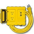 thumbnail image 1 of Prime GF200806 Straight Plug Junction Box 125 V 12/3 AWG ABS Yellow, 1 of 3