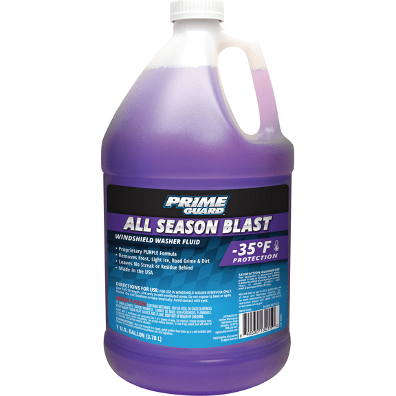 Prime Guard All Blast De-Icer Windshield Washer Fluid - Single Pack  Construction & DIY Use, Standard Hardware Spec
