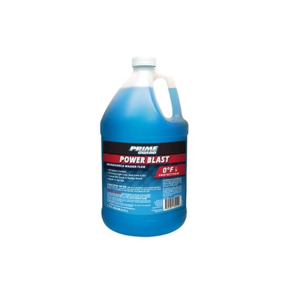 Prime Guard 0 Degree F Power Blast Blue Wash Windshield Washer Fluid - Gallon