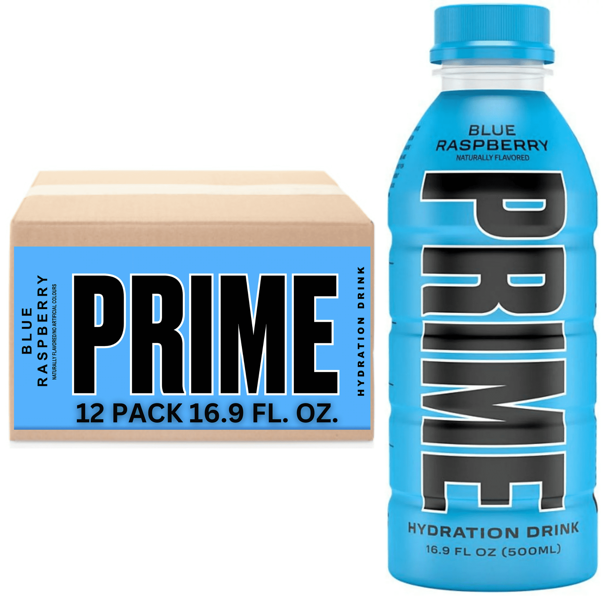 1 bouteille Prime Hydration Blue Raspberry - 1 bouteille Blue Raspberry  Prime Drink 