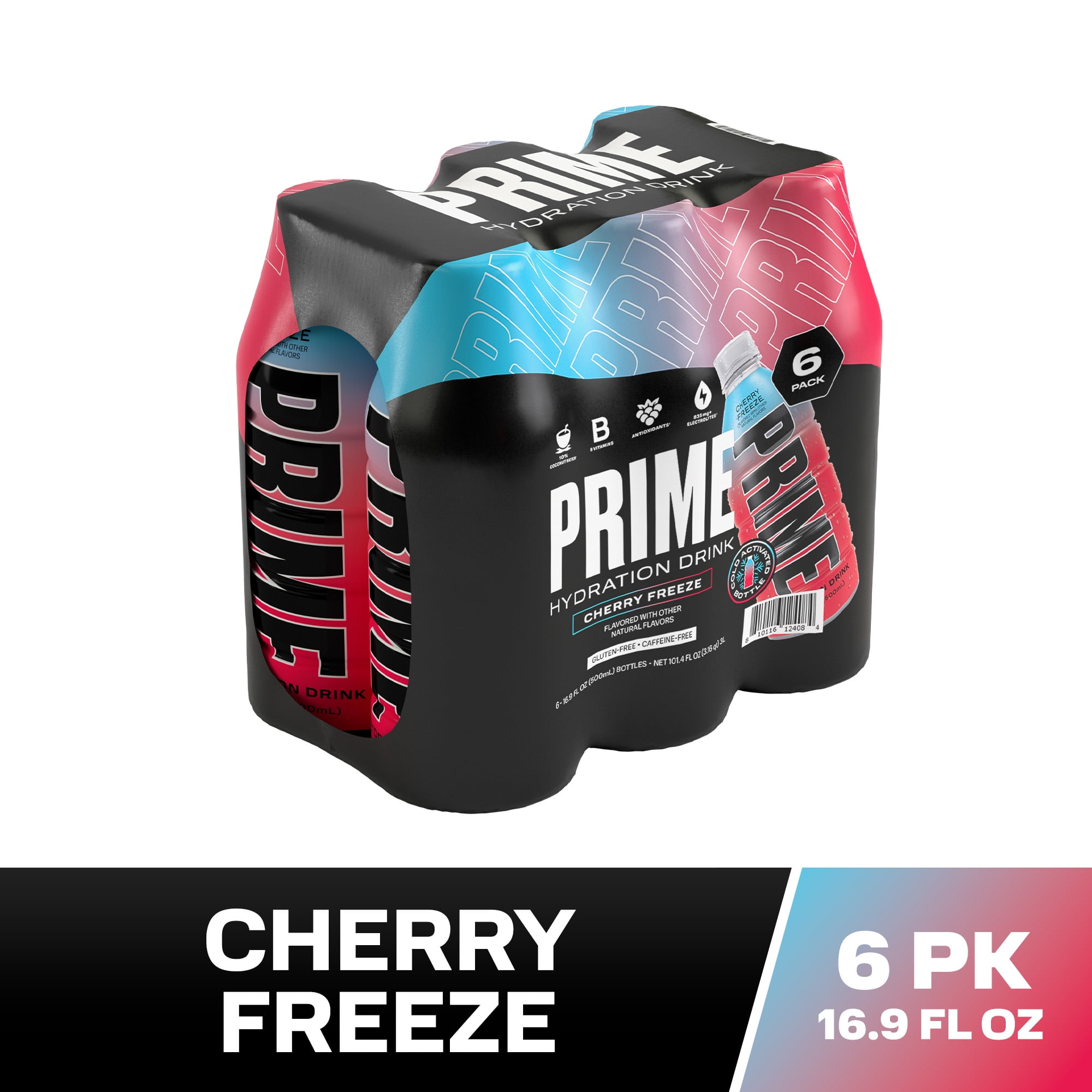 Prime Hydration Drink Variety Pack (16.9oz 6pk) Tropical
