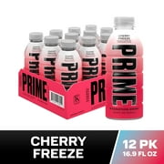 Prime Hydration Sports Drink, Cherry Freeze, 16.9 fl oz, 12 Pack, Bottles