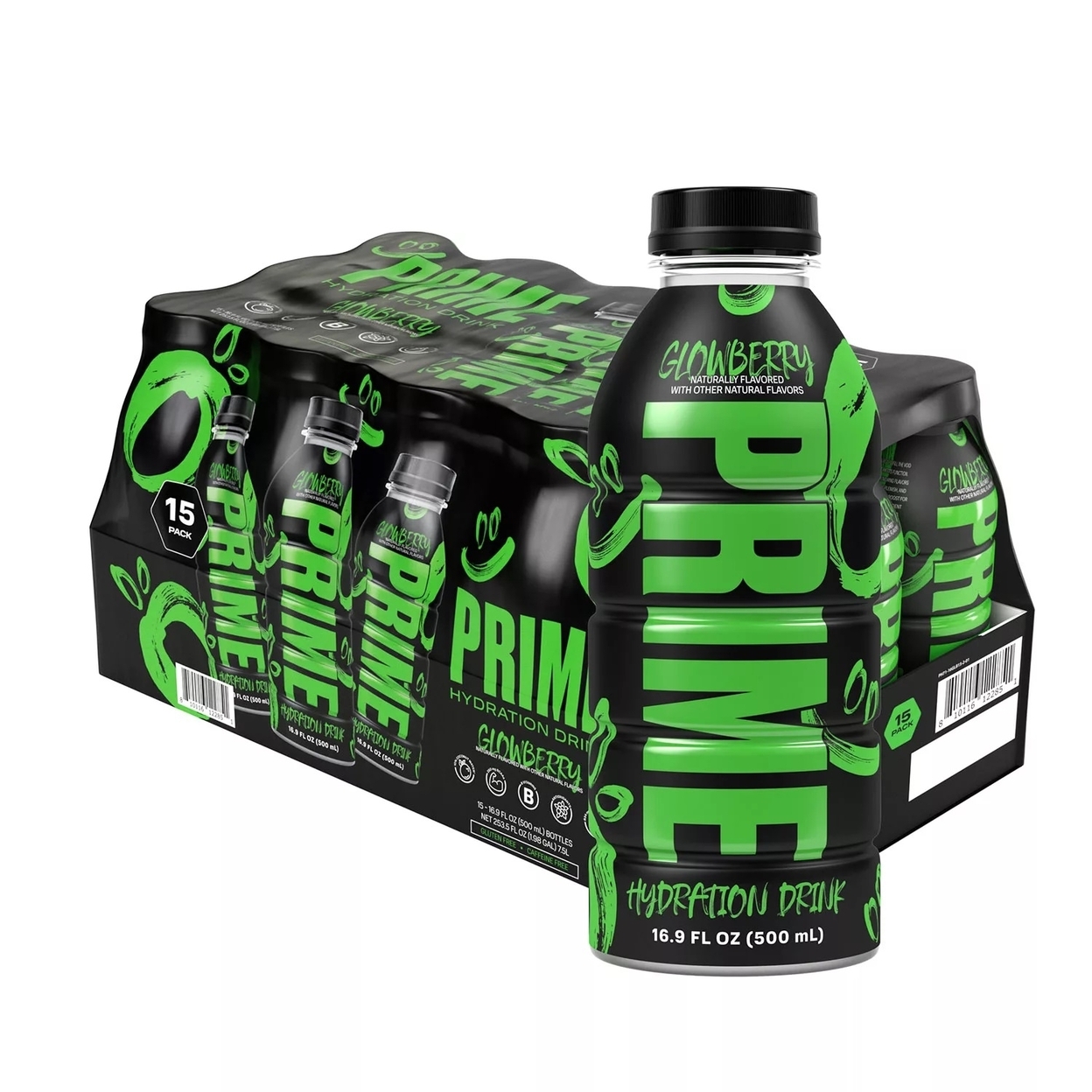 Prime Hydration Drink Glowberry 16 9oz Low Sugar Nutrient Rich Prime Hydration Drink Glowberry 16 9oz Low Sugar Nutrient Rich
