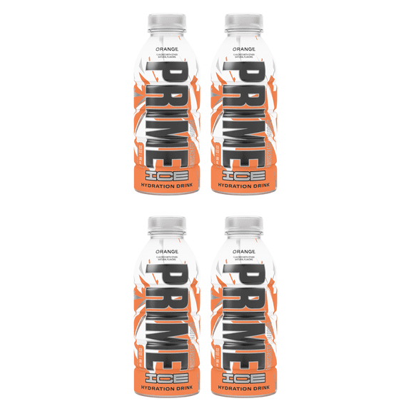 Prime Hydration Drink Ice Pop 16.9 fl oz, (Pack of 4)