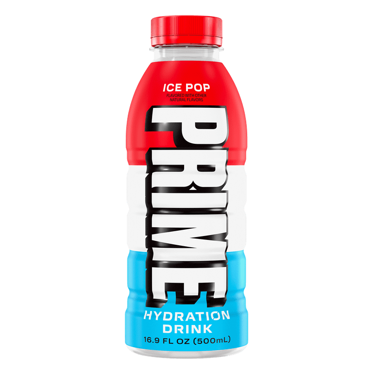 Prime Hydration Drink, Electrolyte Infused, Ice Pop Flavor, 16.9