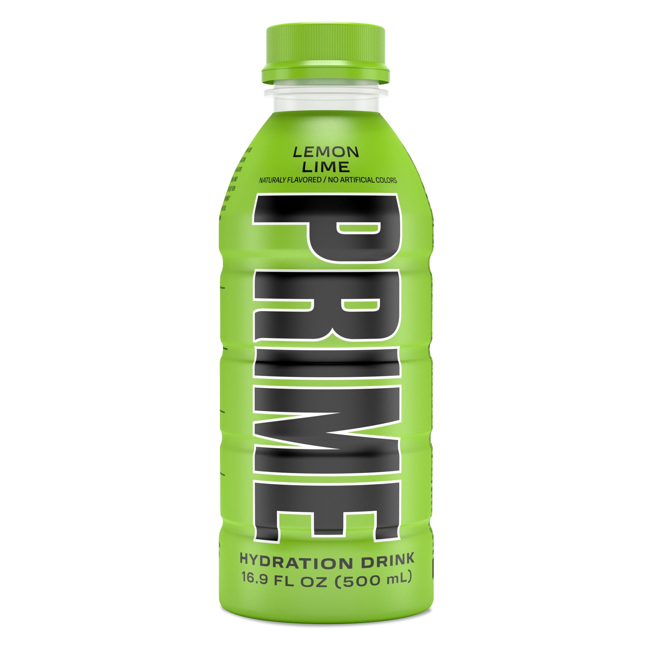 Prime Hydration Drink, Lemon Lime, 16.9 fl oz, Single Bottle - image 1 of 3