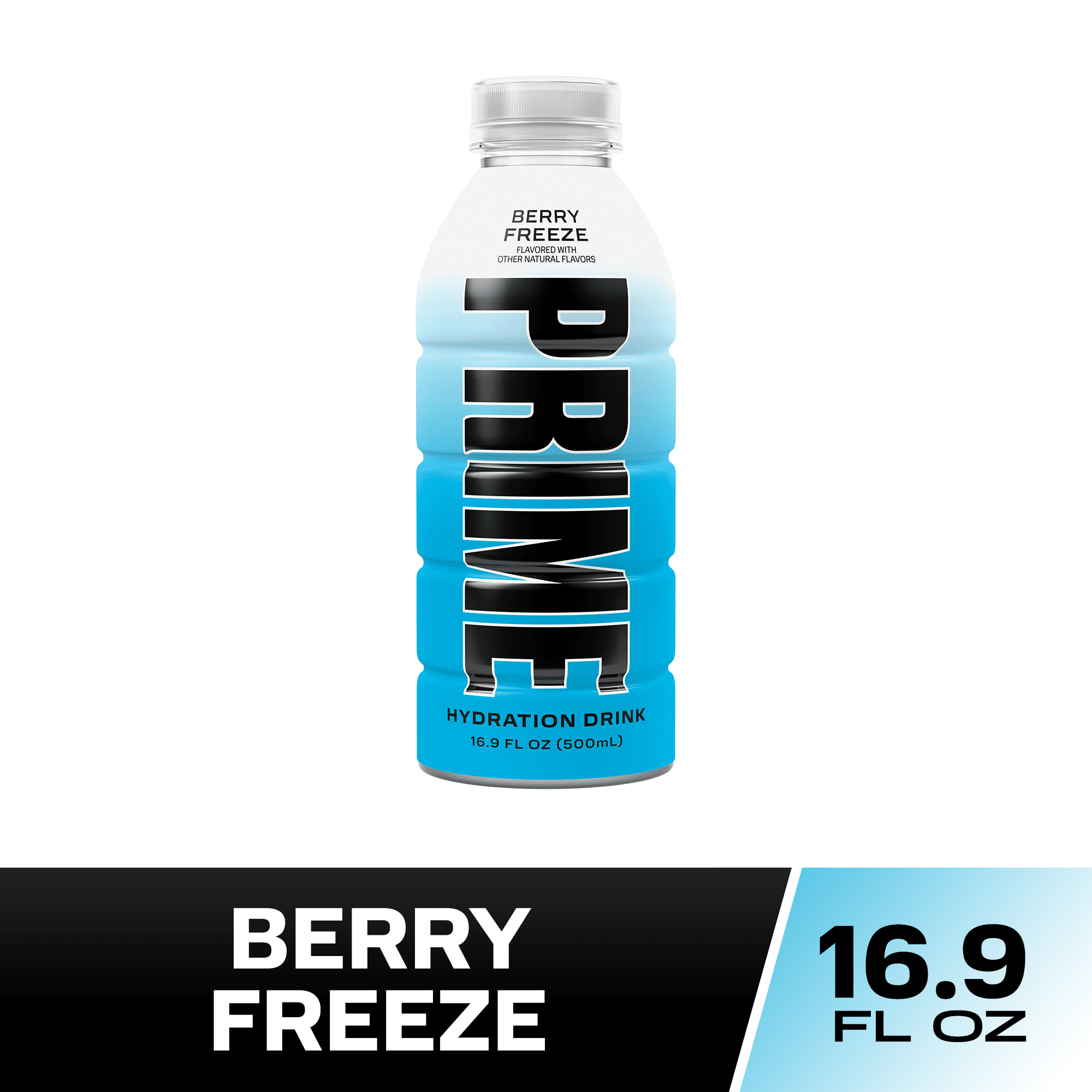Prime Hydration Sports Drink, Berry Freeze, 16.9 fl oz, Bottle