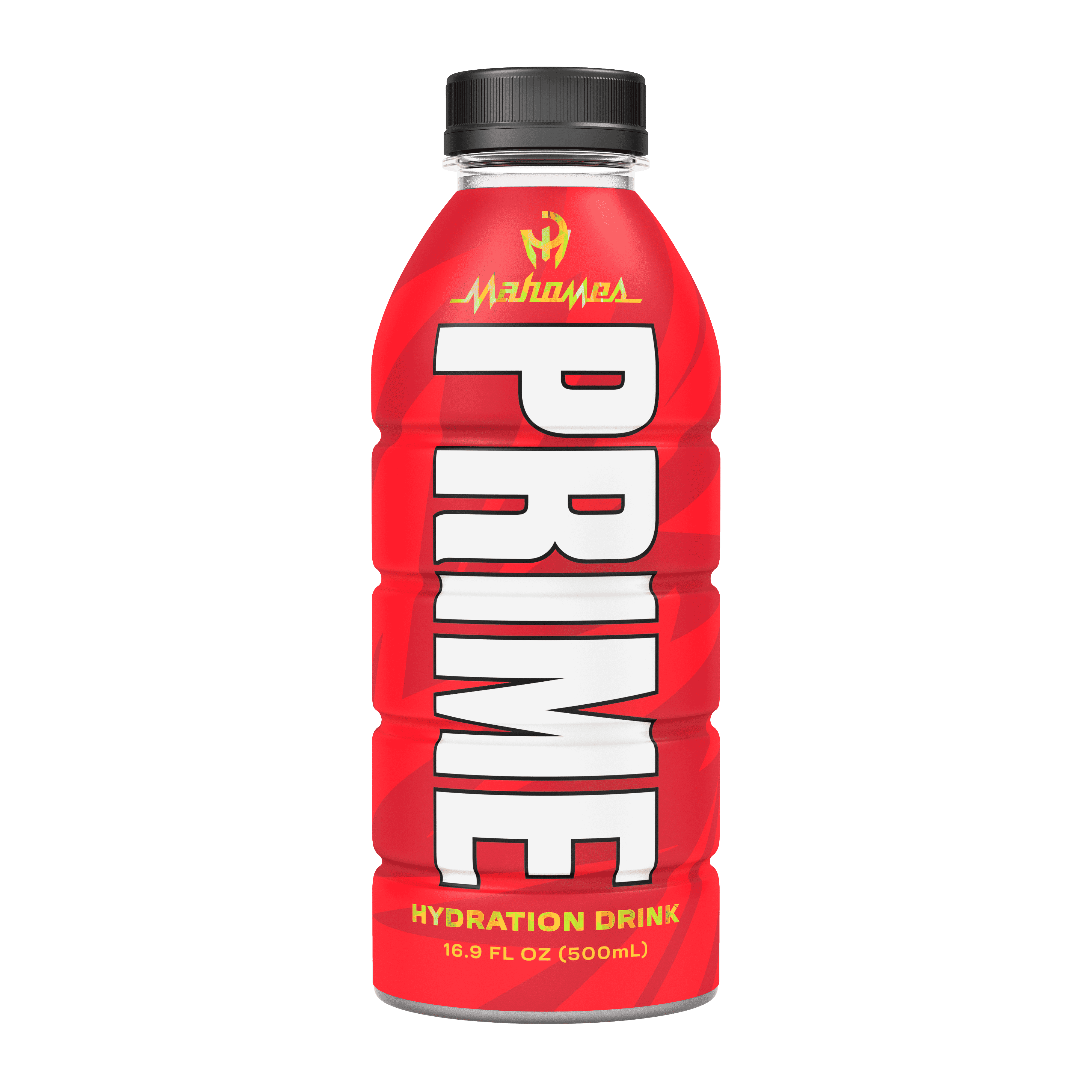 Prime Hydration Drink, New Special Edition PATRICK MAHOMES Bottle, 16.9oz (1 Bottle)