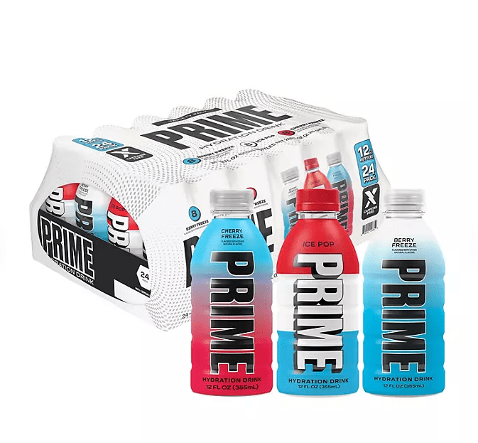 PRIME ハイドレーション ドリンク ロサンゼルス・ドジャース【24本入り】 Prime Hydration Drink Variety Pack, 12 fl. oz., 24 pk