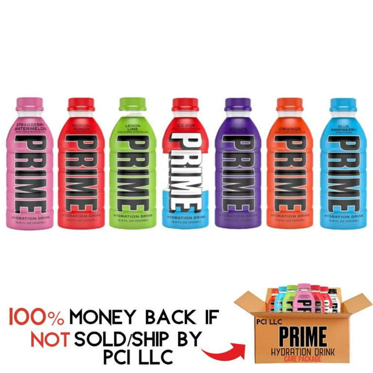 Prime Hydration Drink Variety Pack - 16.9 fl oz 7 Pack