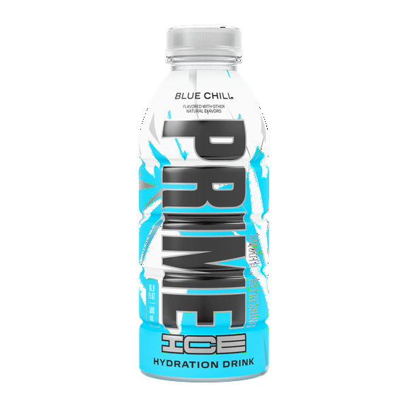 Prime Ice Hydration Sports Drink, Blue Chill, 16.9 fl oz, Bottle