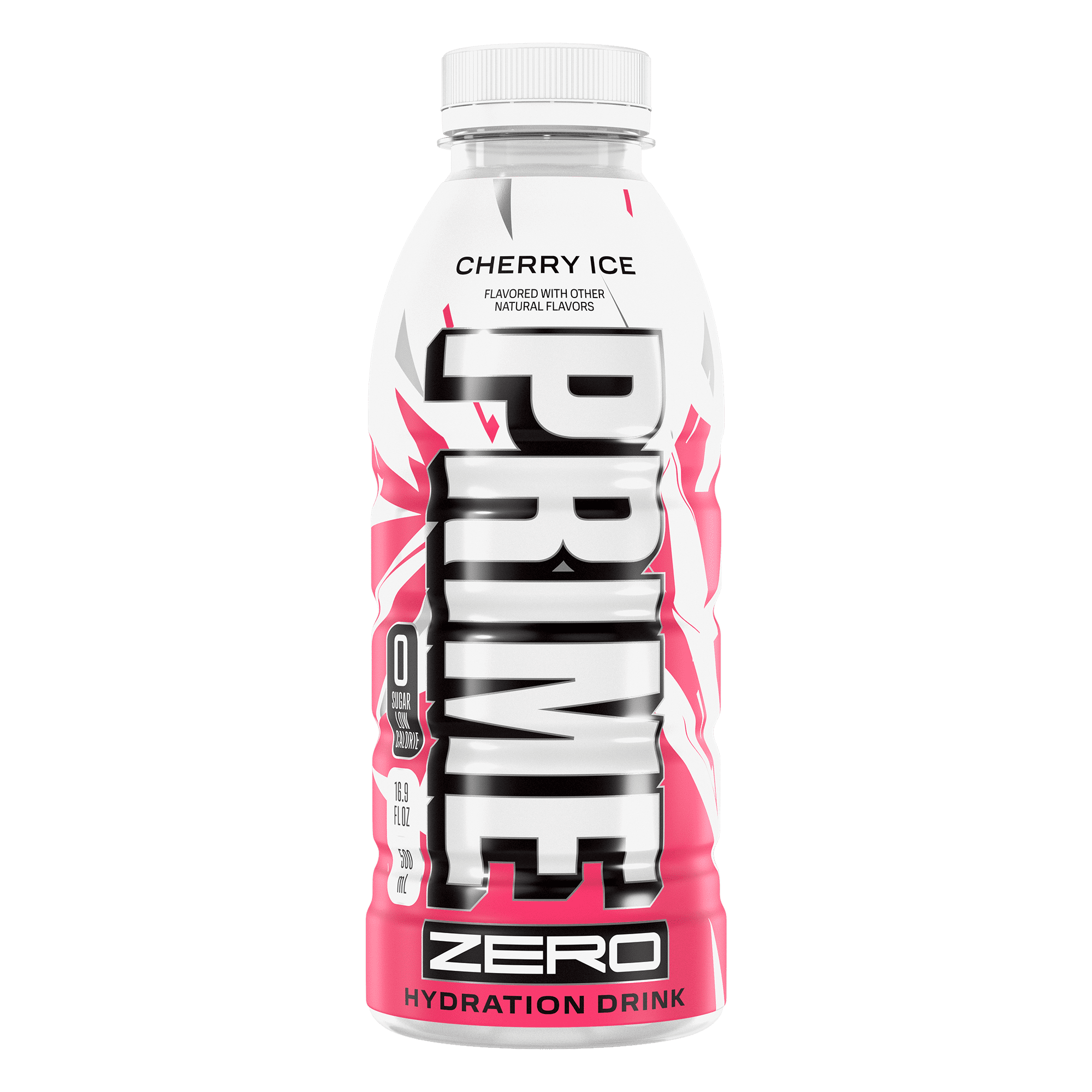 Prime Zero Hydration Sports Drink, Cherry Ice, 16.9 fl oz, Bottle
