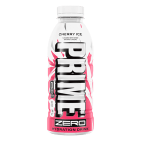 Prime Zero Hydration Sports Drink, Cherry Ice, 16.9 fl oz, Bottle