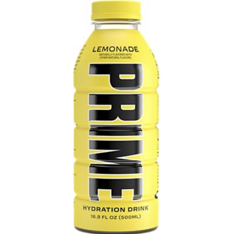 Prime Hydration Lemonade 16oz Hydrating Drink with Coconut Water 