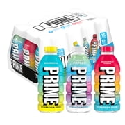 Prime Hydration Sports Drink, Dragon Fruit Fusion, Future Freeze, Sour Nova, 12 fl oz, 15 Pack, Bottles