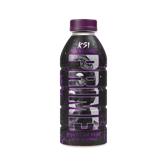 Prime Hydration Sports Drink, KSI The Nightmare, 16.9 fl oz, Bottle