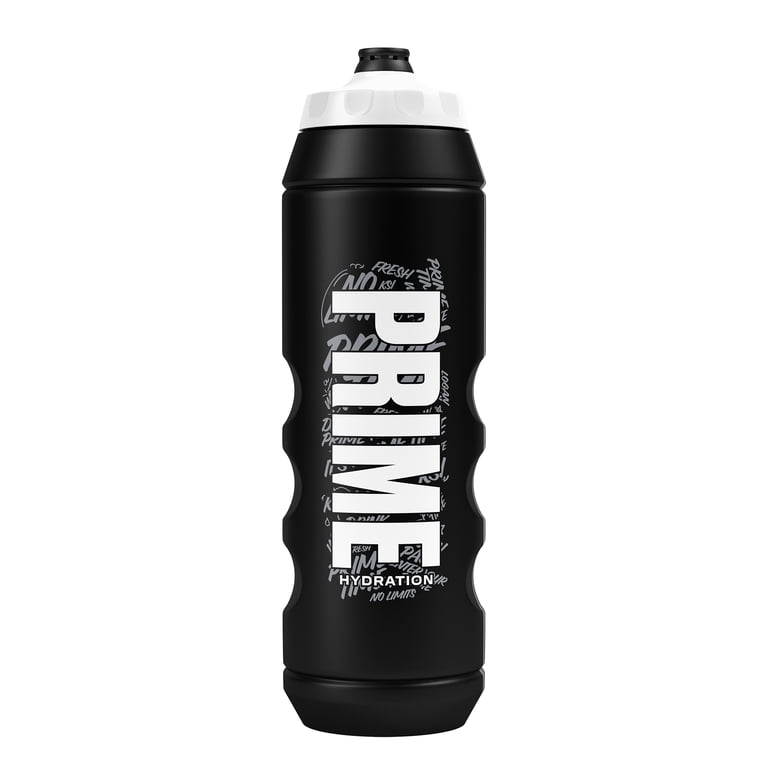 PRIME, Water Sports Bottle, 32 fl oz, Black Graffiti - Walmart.com