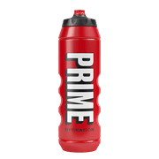 Prime Hydration, Squeeze Sports Water Bottle, Red, 32 fl oz