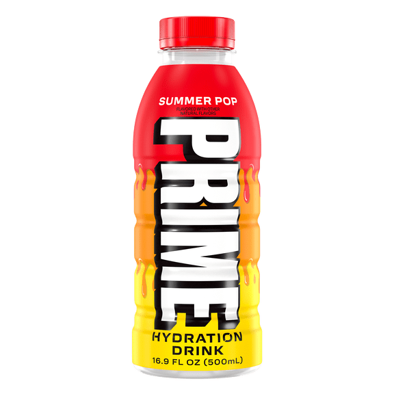 Prime Hydration Sports Drink, Summer Pop, 16.9 fl oz, Bottle