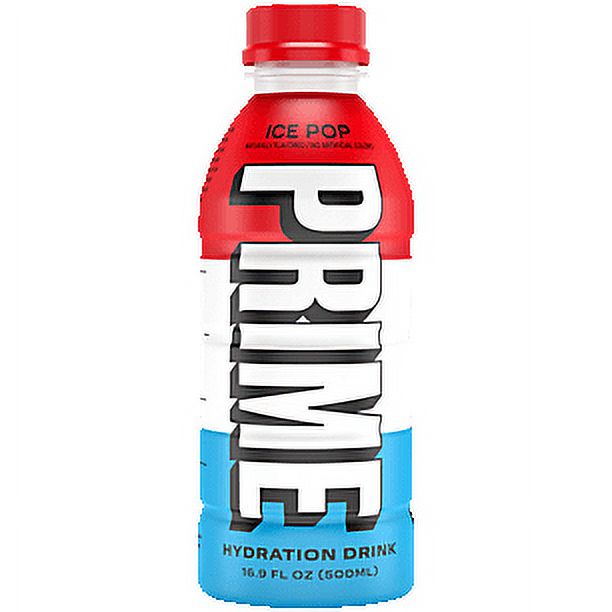 Prime Hydration with BCAA Blend for Muscle Recovery - Ice Pop (12 Drinks, 16.9 Fl Oz. Each) - image 1 of 2