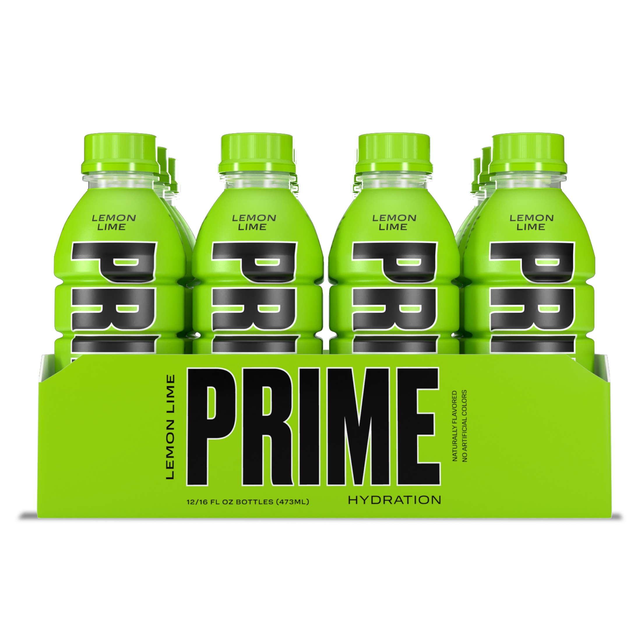 Prime Hydration with BCAA Blend for Muscle Recovery Lemon Lime (12 Drinks, 16 fl oz. Each) - image 1 of 4