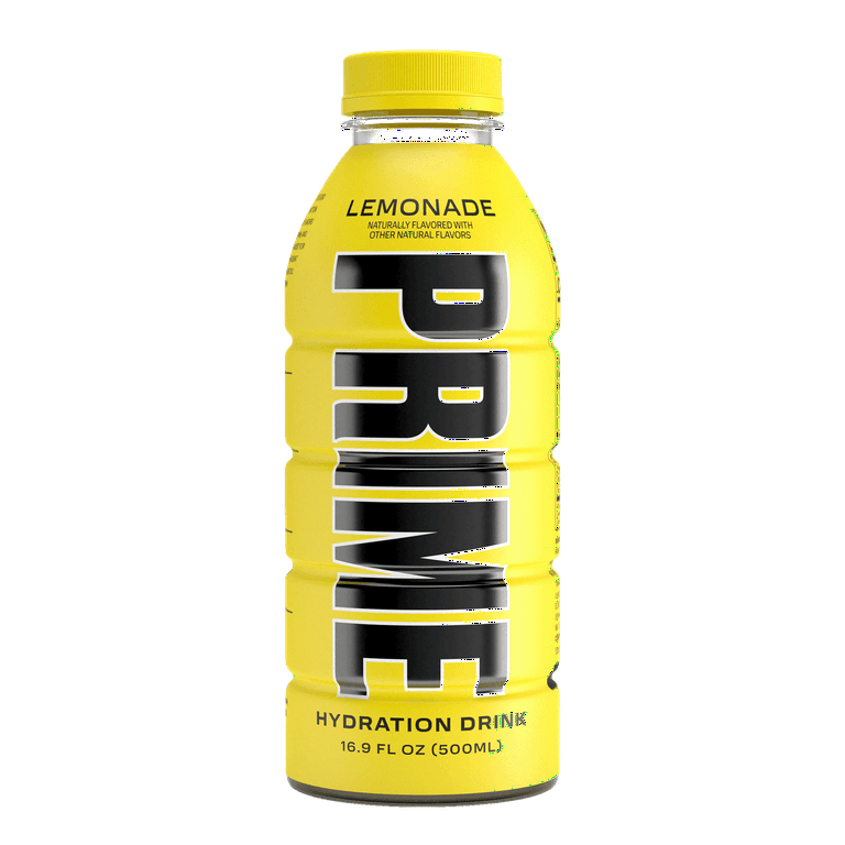 Prime Hydration Lemonade, BCAA Blend, Muscle Recovery, 12 Drinks