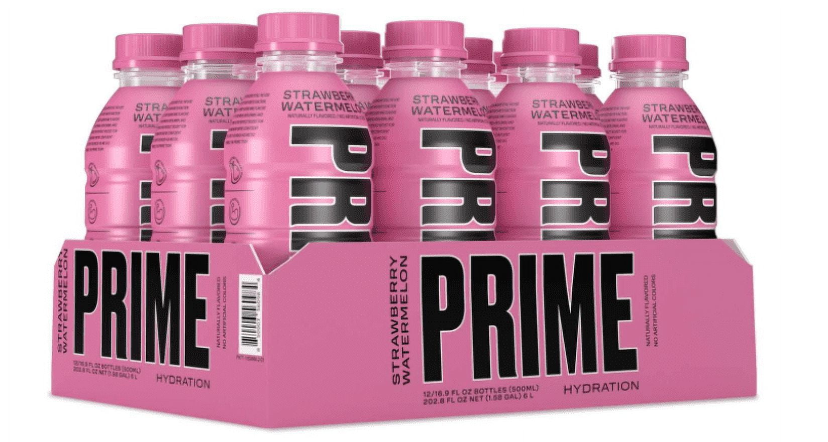 Prime Hydration with BCAA Blend for Muscle Recovery Strawberry