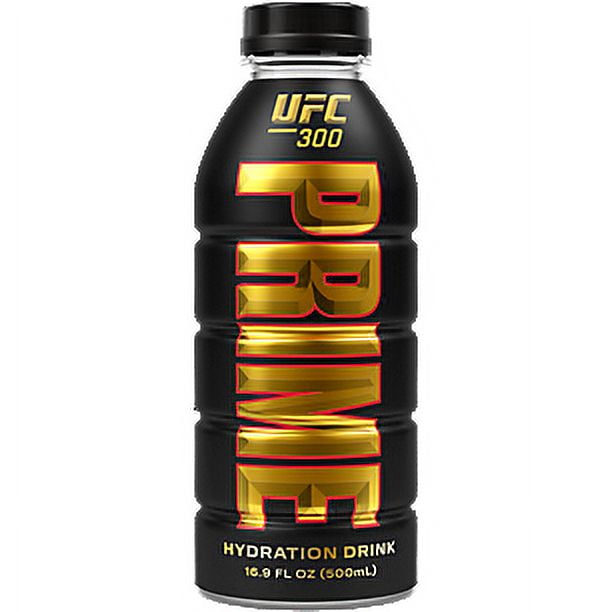 Prime Hydration Drink, UFC 300, 16.9oz, Single Bottle